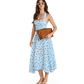 Model height is 5'9.5''