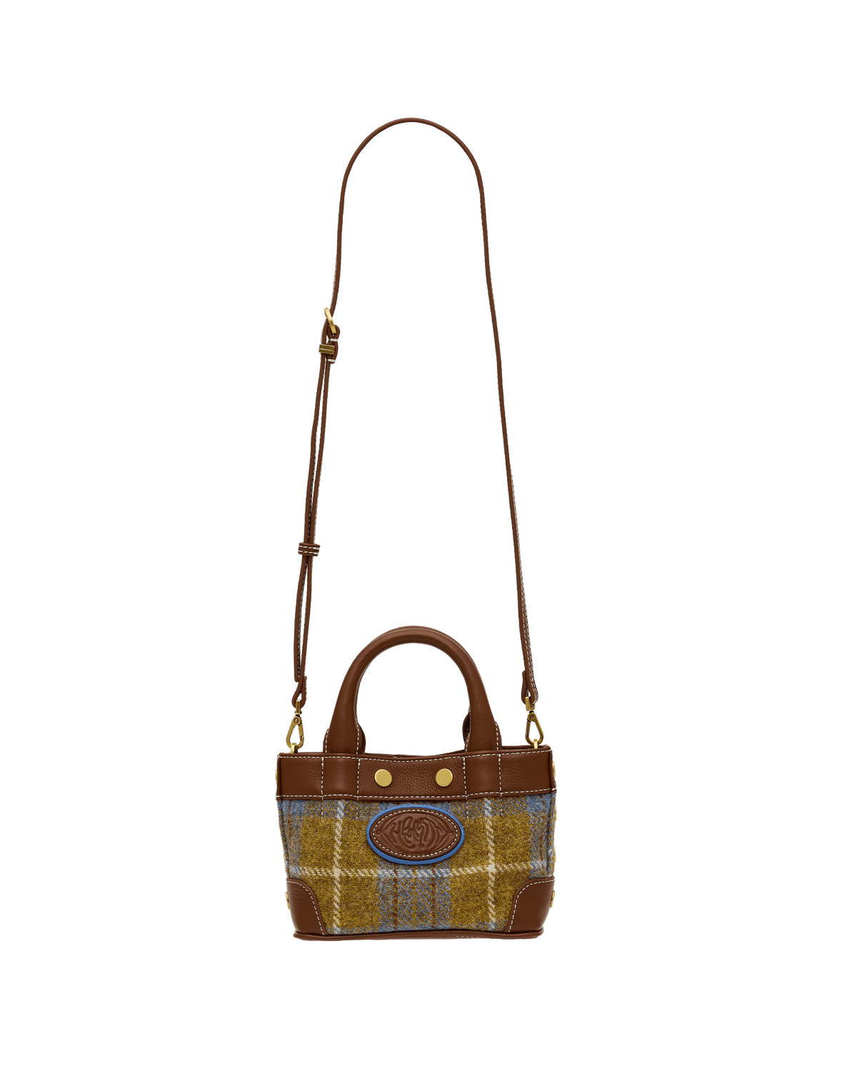 Olympia-Tote-Mini-Highlands-Tweed-AG-Crossbody-View