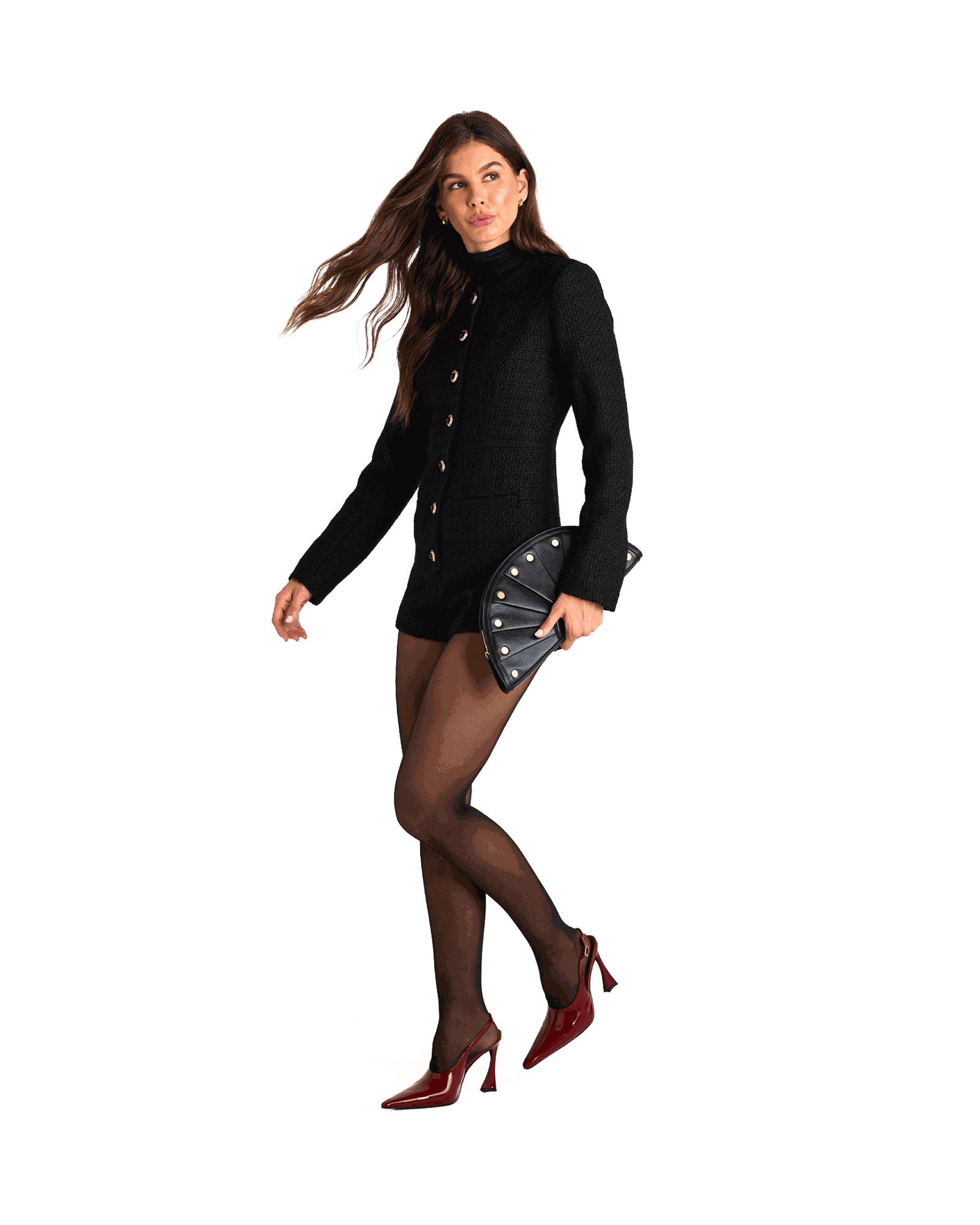 Shelley-Clutch-Black-BG-Model-View-4