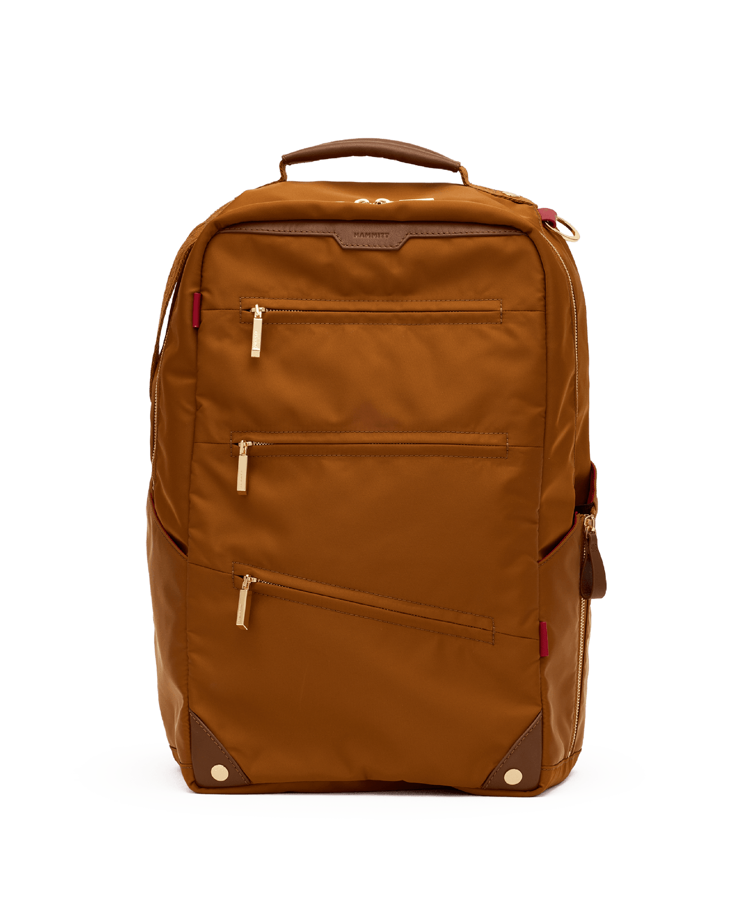 Eden-Backpack-Amber-Nylon-G-Front-View-2