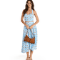 Model height is 5'9.5''