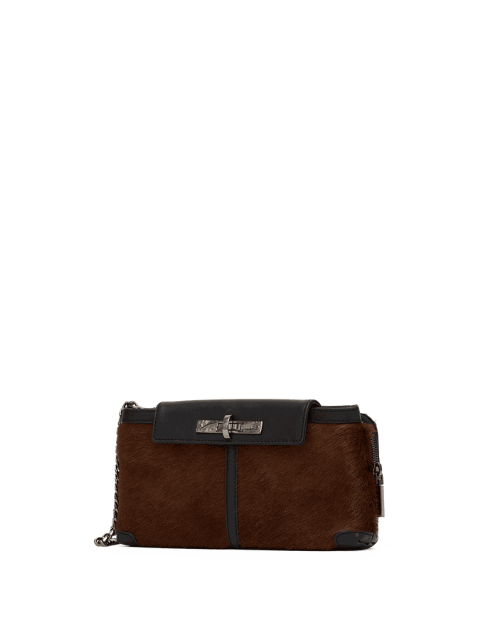 Charlotte | Calf Hair/Gunmetal | Sml
