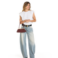 Model height is 5'9''