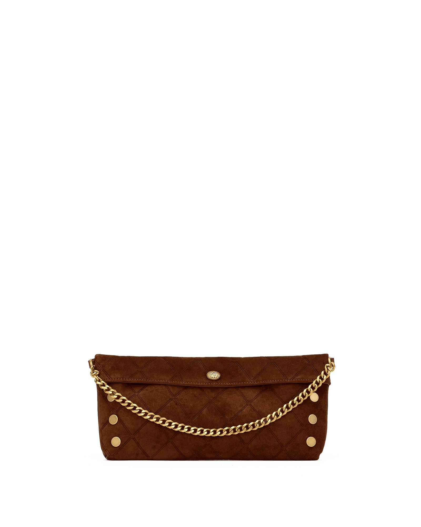 Invitation-Clutch-Choco-Diamond-S-AG-Front-View