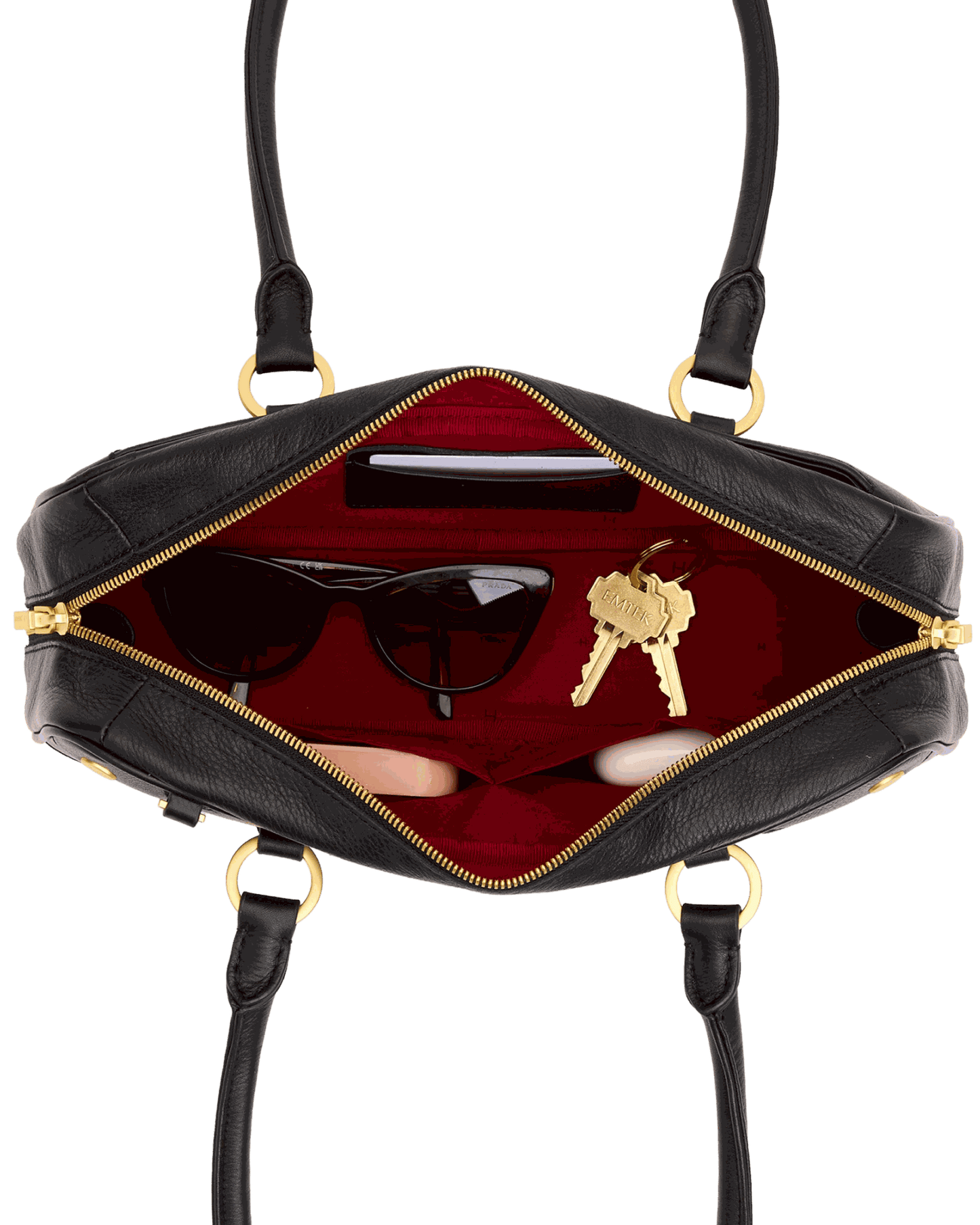 Meredith Small | Soft Leather Baguette Bag | HAMMITT Meredith Small | Soft Leather Baguette Bag | HAMMITT