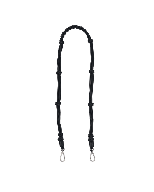 Knotted-Long-Strap-Noir-Smooth-GM-Front-View