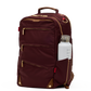 Eden-Backpack-Wine-Nylon-G-Front-View-3