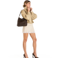 Model height is 5'9''