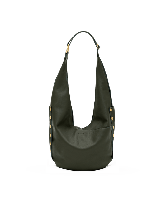 Tom Zip | Twin Crest Pebble/Brushed Gold