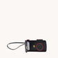 Camera-Luggage-Tag-Black-Nylon-G-Front-View-Detail