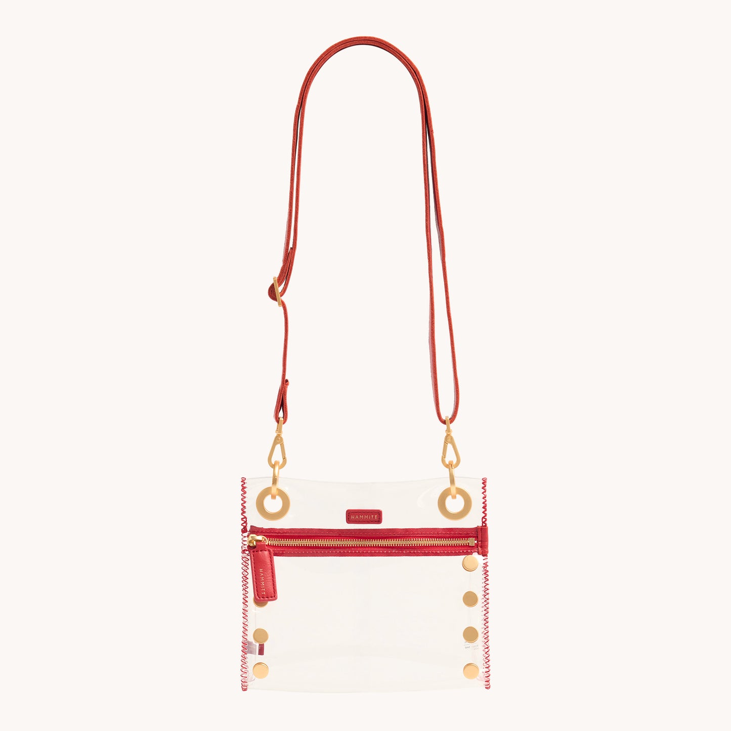 Tony-Sml-Clear-Poppy-Red-BG-Crossbody-View