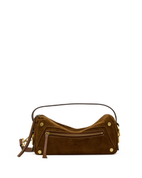 Doxie | Cinnamon Suede/Antique Gold | Med