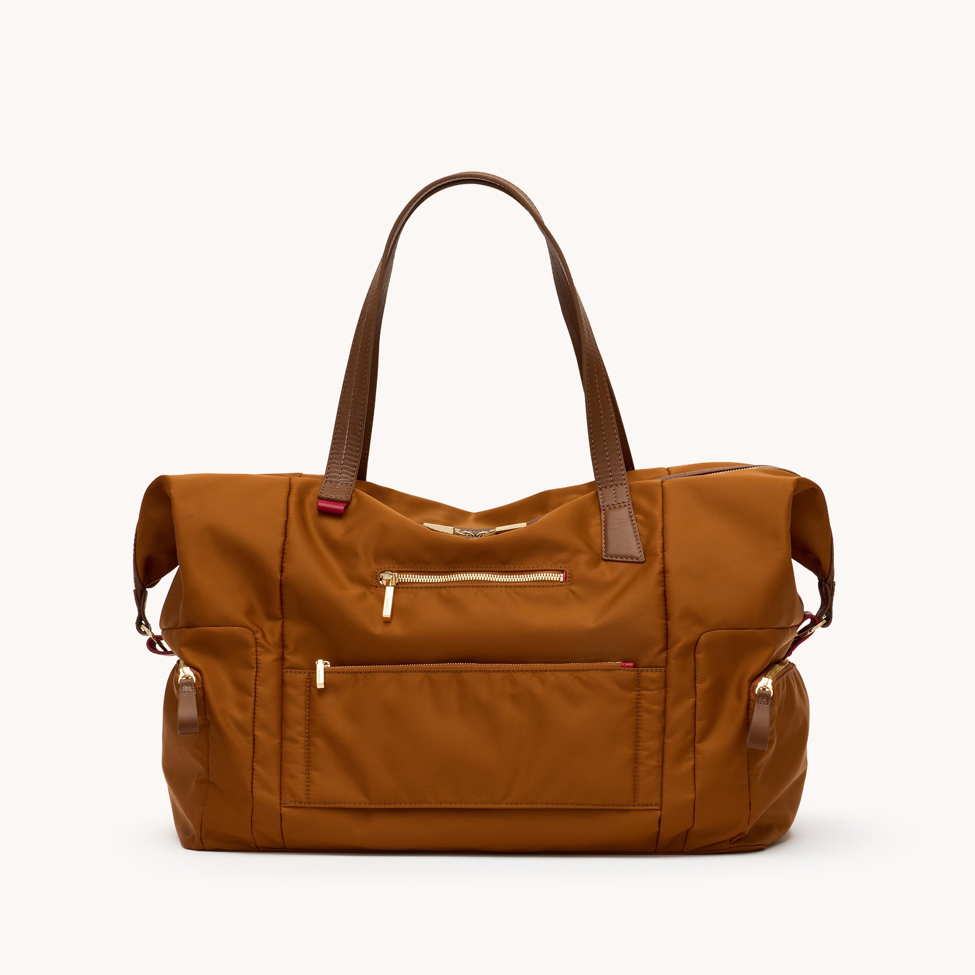 Ivy-Weekender-Amber-Nylon-G-Detail-View-1