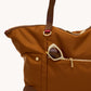 Zoe-Tote-Amber-Nylon-G-Front-View-Detail