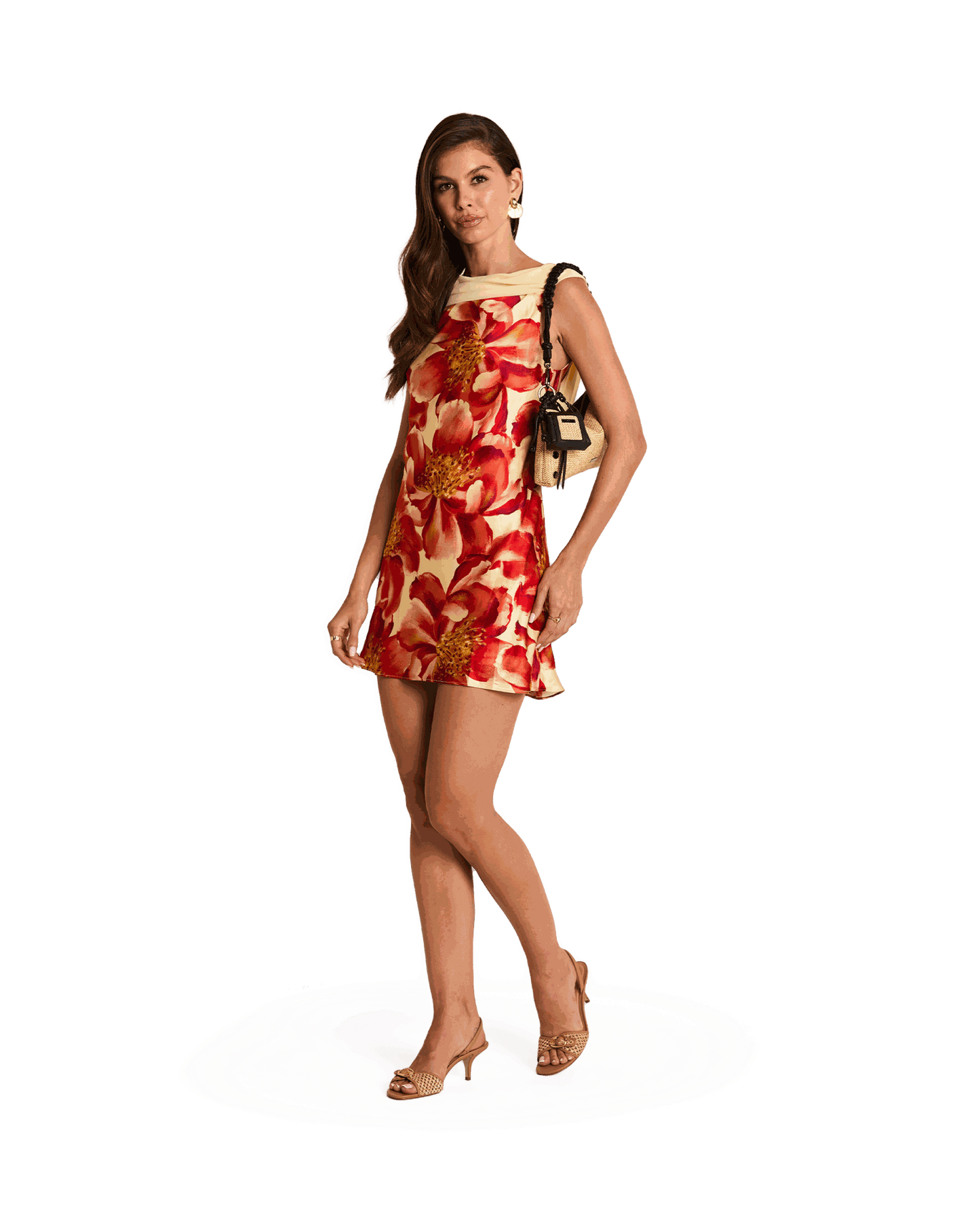 Mini-B-Noir-Smooth-Raffia-GM-Model-View
