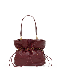 Gianna | Quilted Cherrywood/Brushed Gold | Lrg
