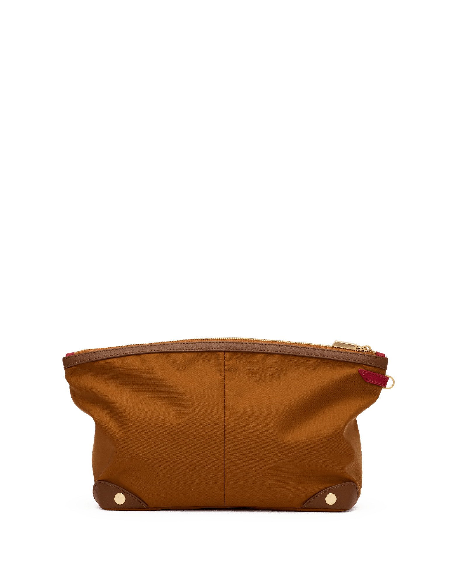 Nicky-Travel-Pouch-Lrg-Amber-Nylon-G-Back-View-Detail