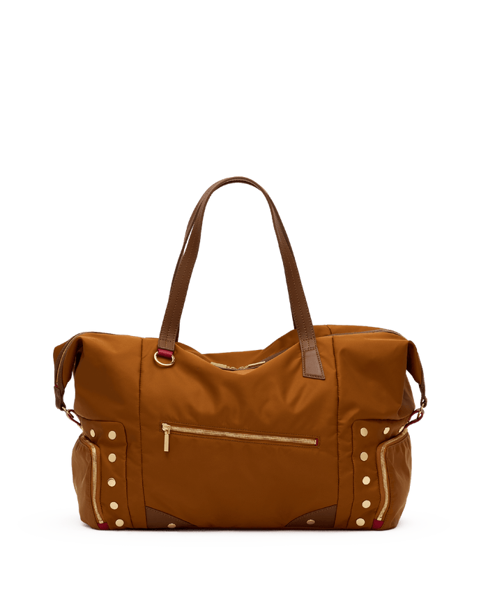 Ivy Weekender | Amber Nylon/Gold