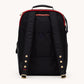 Eden-Backpack-Black-Nylon-G-Red-Zip-Back-View