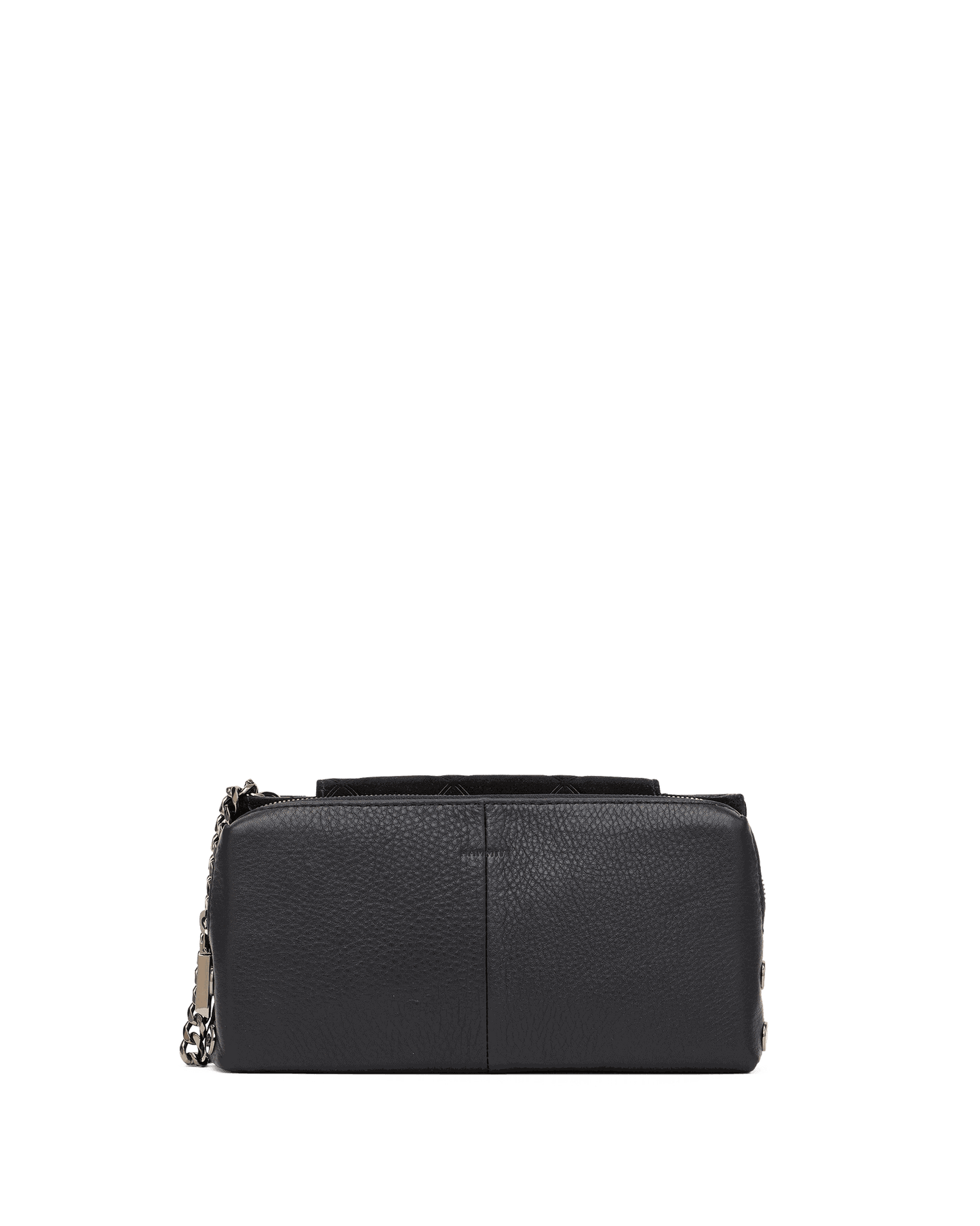 Charlotte-Sml-Noir-Diamond-Suede-GM-Back-View-Detail