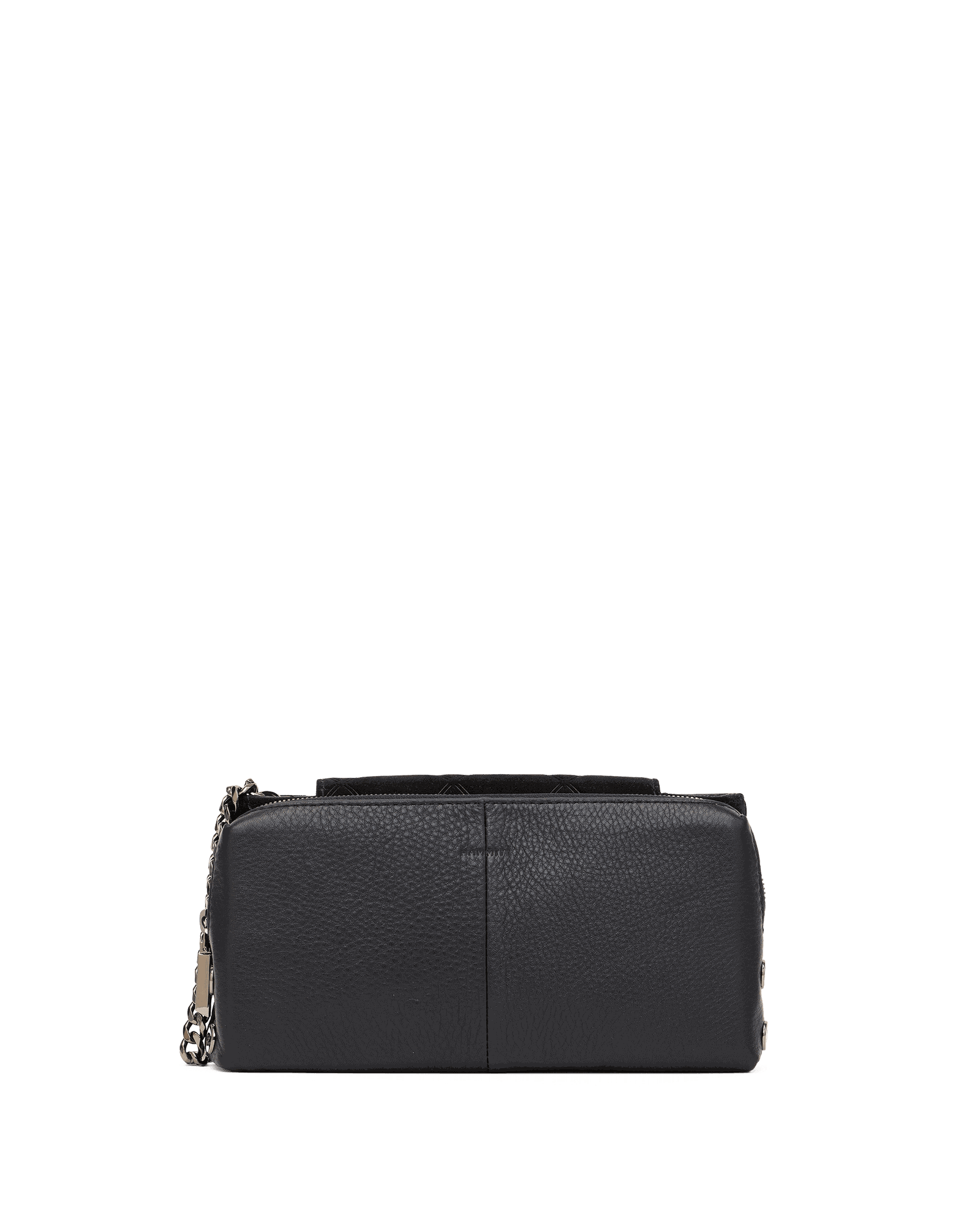 Charlotte-Sml-Noir-Diamond-Suede-GM-Back-View-Detail