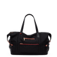 Ivy-Weekender-Black-Nylon-G-Red-Zip-Detail-View-1