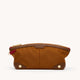Nicky-Travel-Pouch-Short-Amber-Nylon-G-Front-View