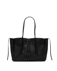 Meryl Carryall | Black/Brushed Gold