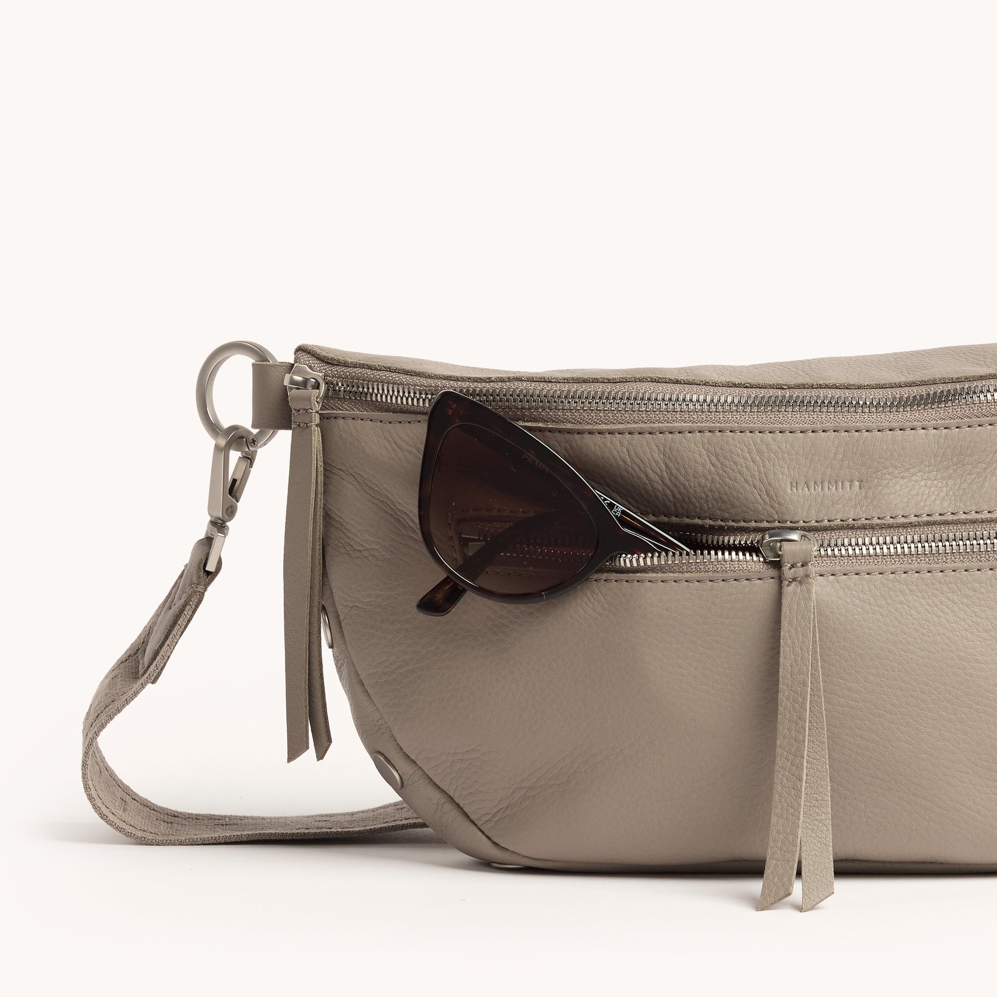 Charles-Crossbody-Lrg-Pewter-Pebble-BS-Front-View-Detail