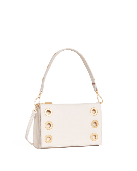 Montana-Clutch-Sml-Calla-Lily-White-Front-View