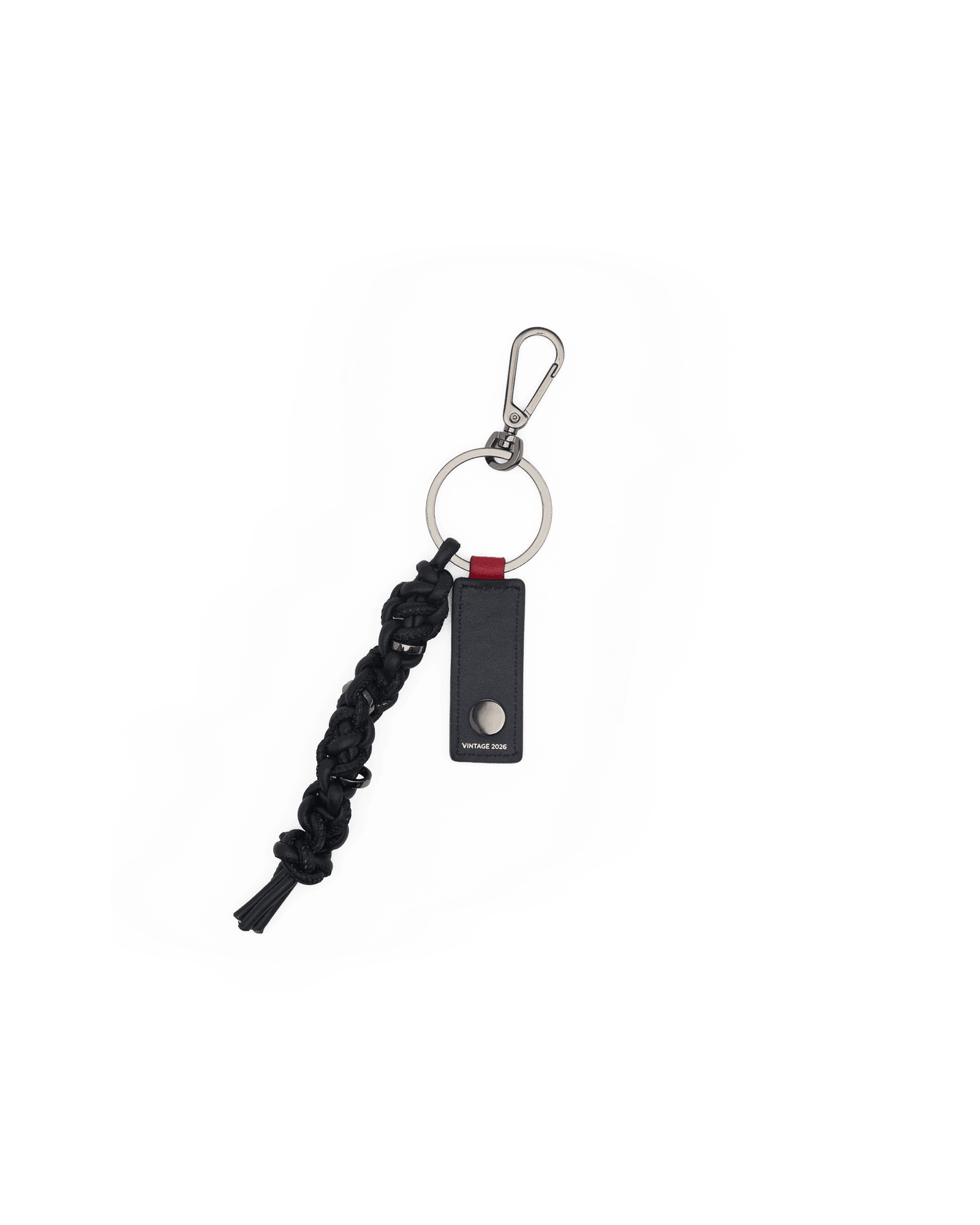 Knotted-Key-Ring-Noir-Smooth-GM-Back-View