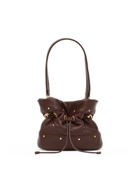 Gianna | Quilted Espresso/Brushed Gold | Sml