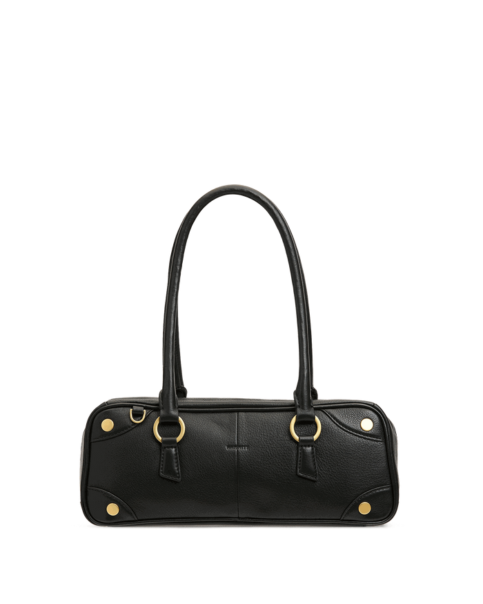 Meredith | Black/Brushed Gold | Sml
