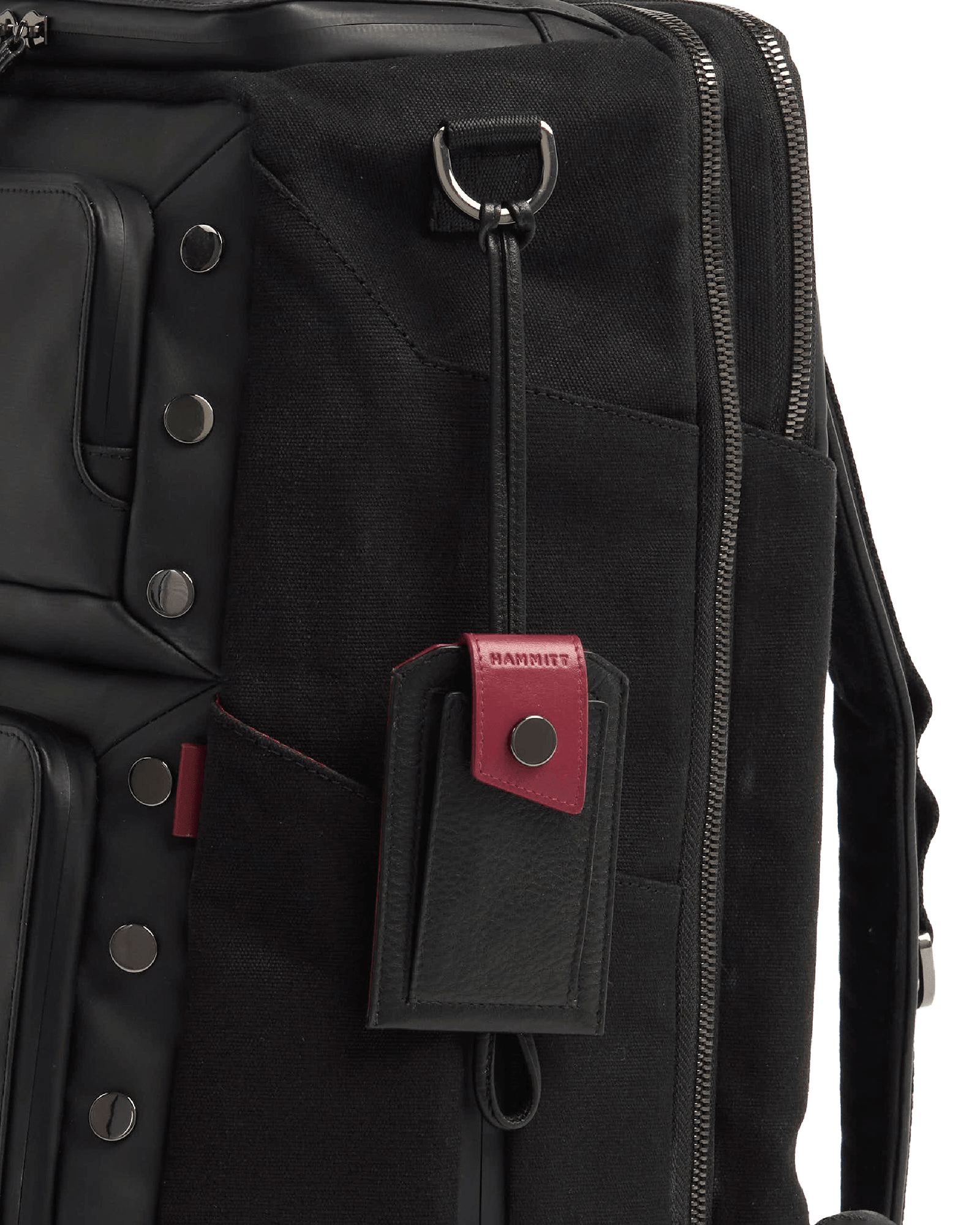 Burbank-Backpack-Black-Nylon-Detail-View-1