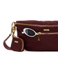 Charles-Crossbody-Lrg-Wine-Nylon-G-Front-View-Detail