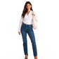 Model height is 5'9.5''