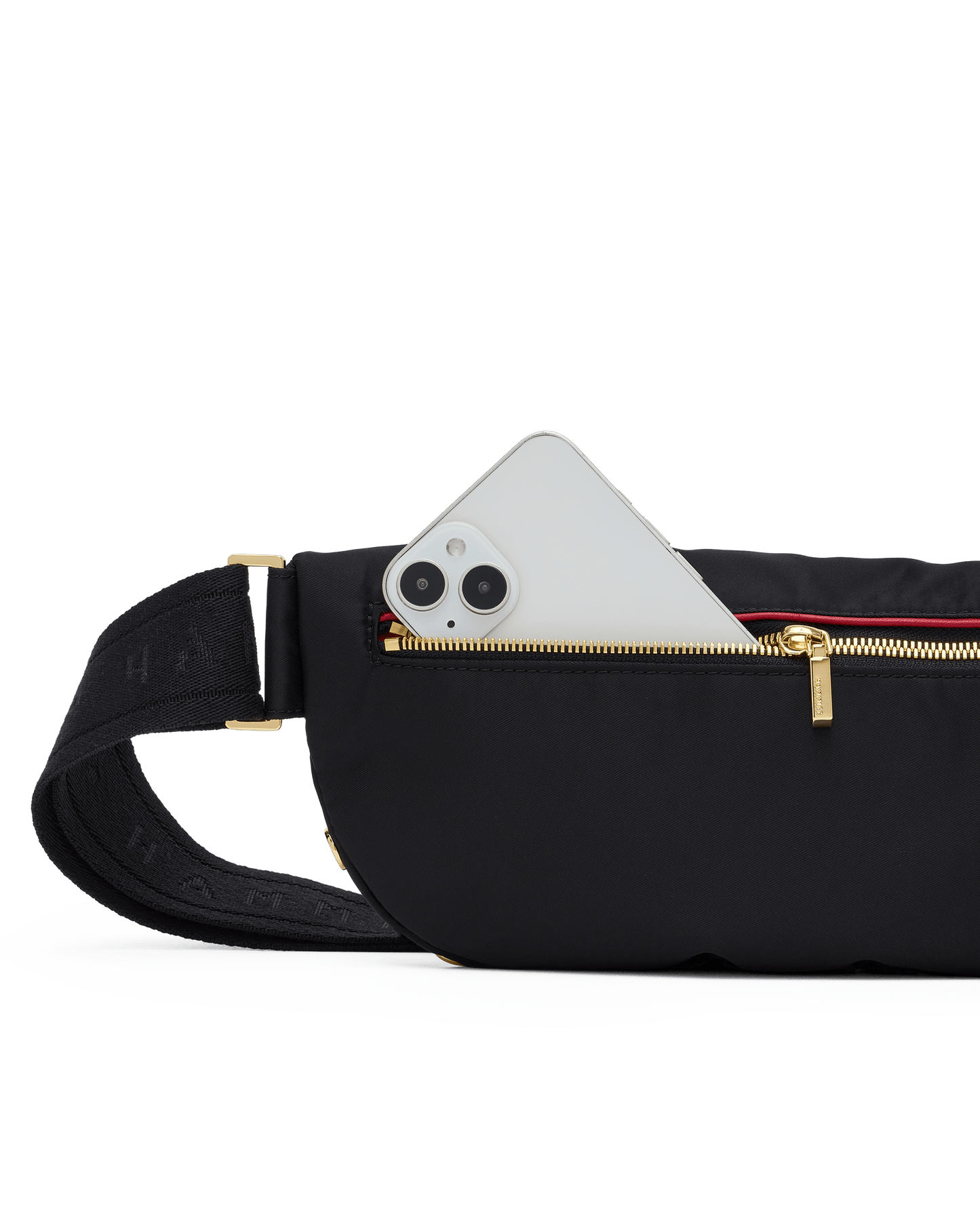 Charles-Crossbody-Med-Black-Nylon-Cargo-G-Back-View-Detail