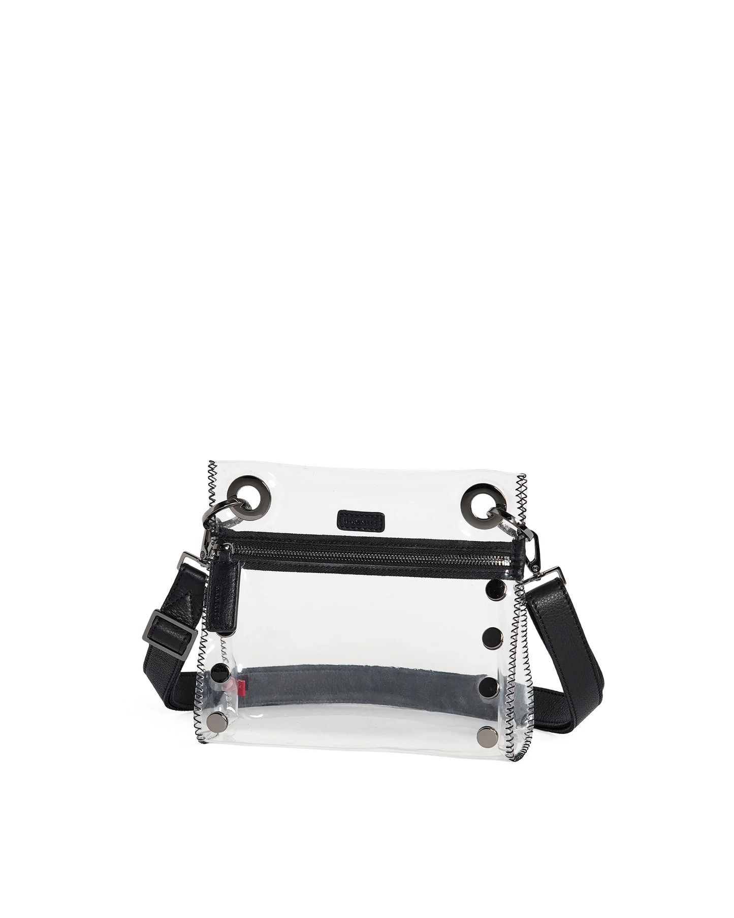 Tony-Sml-Clear-Black-Front-View-Detail
