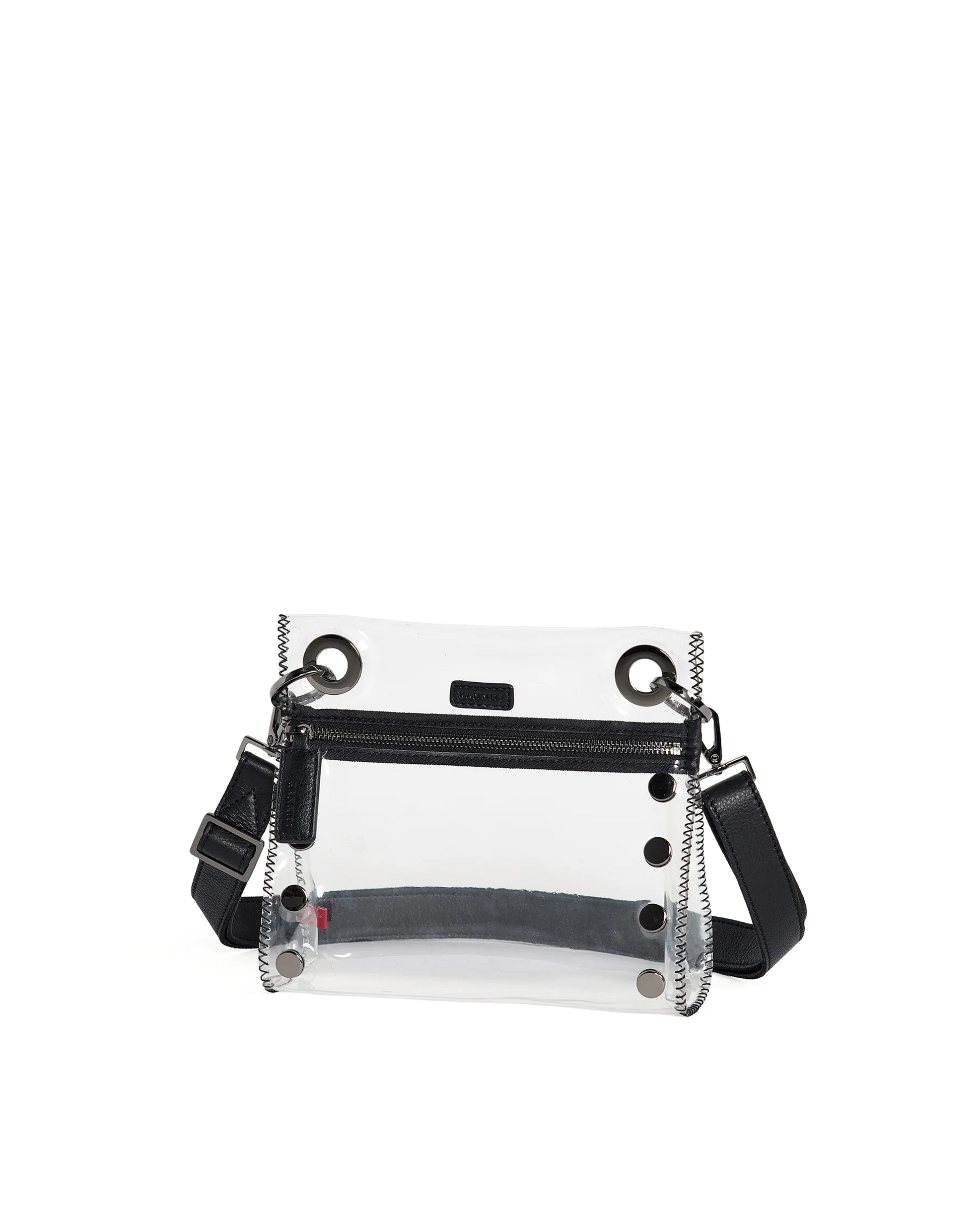 Tony-Sml-Clear-Black-Front-View-Detail