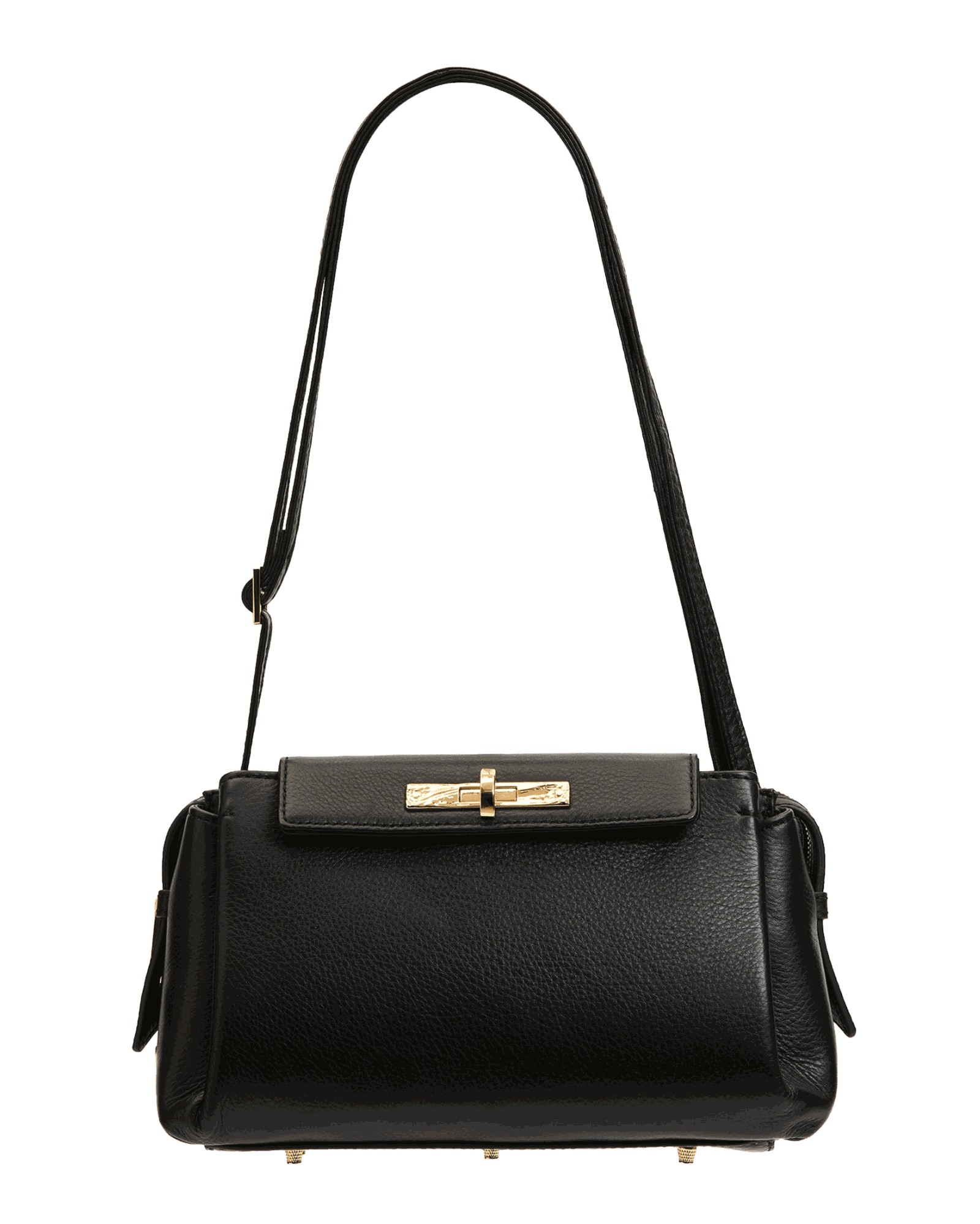 Charlotte-Med-Black-G-Crossbody-View