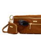 Charles-Crossbody-Med-Amber-Nylon-Cargo-G-Front-View-Detail