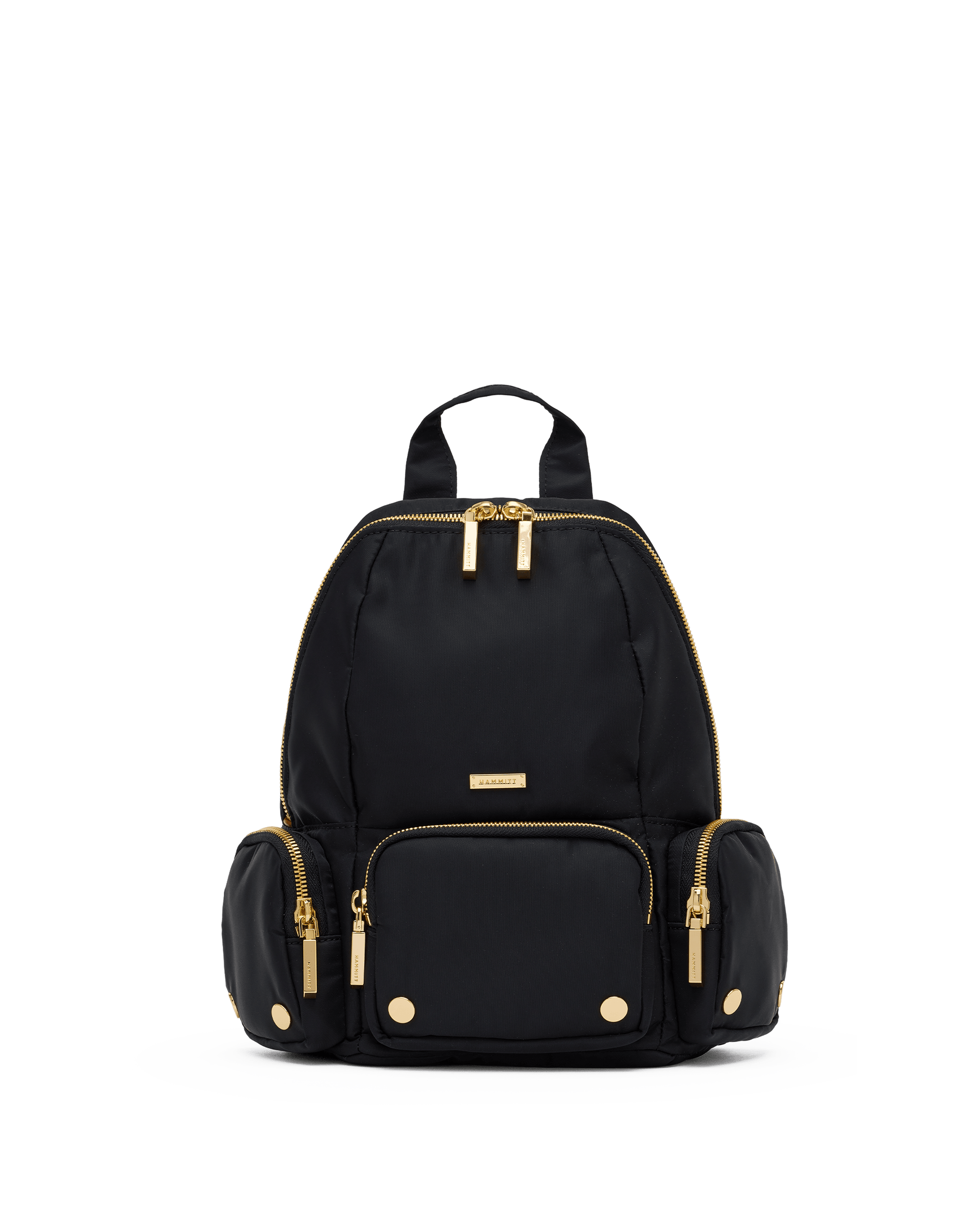 Hunter | Black Nylon Cargo/Gold