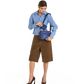 Model height is 5'9''