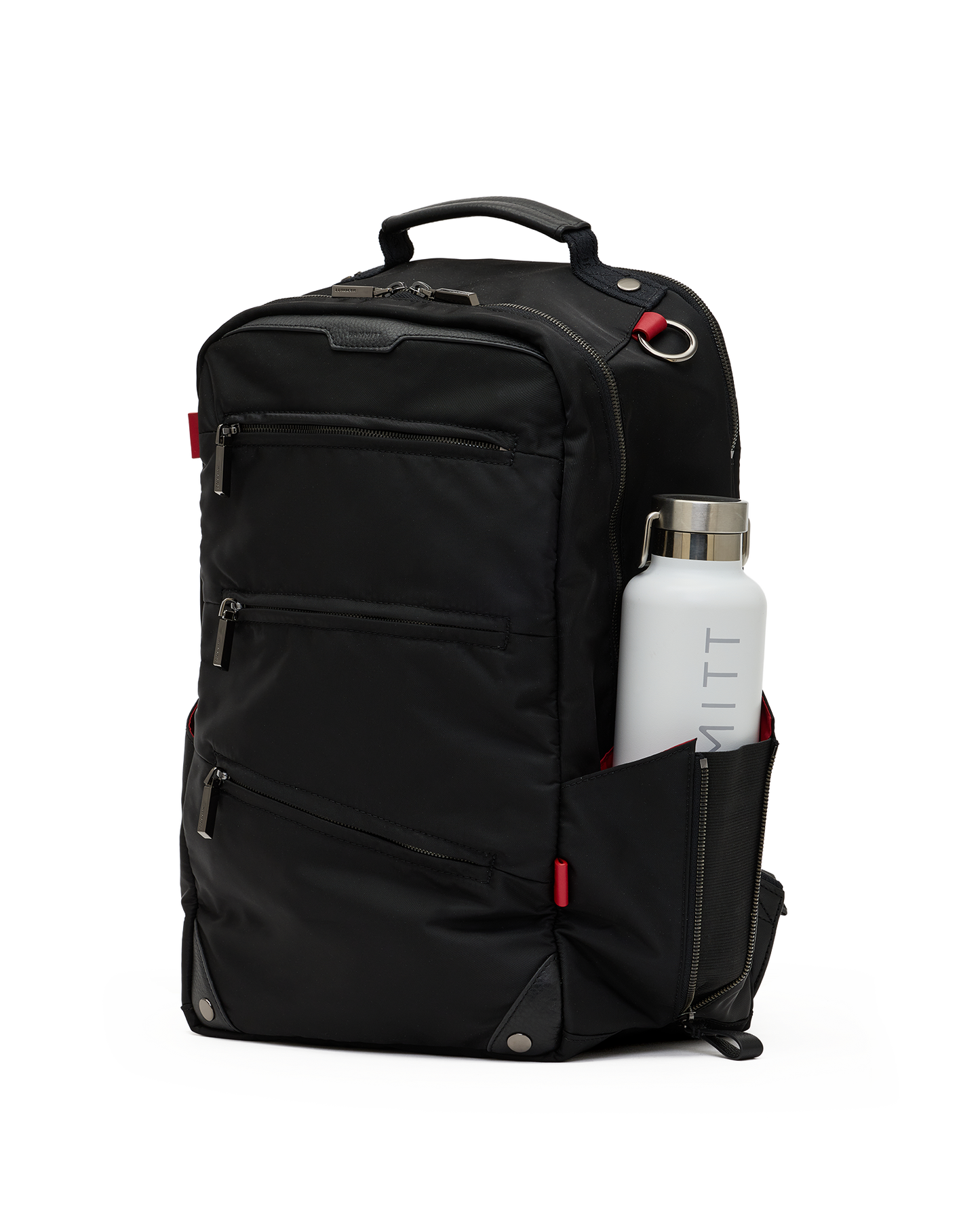 Eden-Backpack-Black-Nylon-GM-Front-View-3