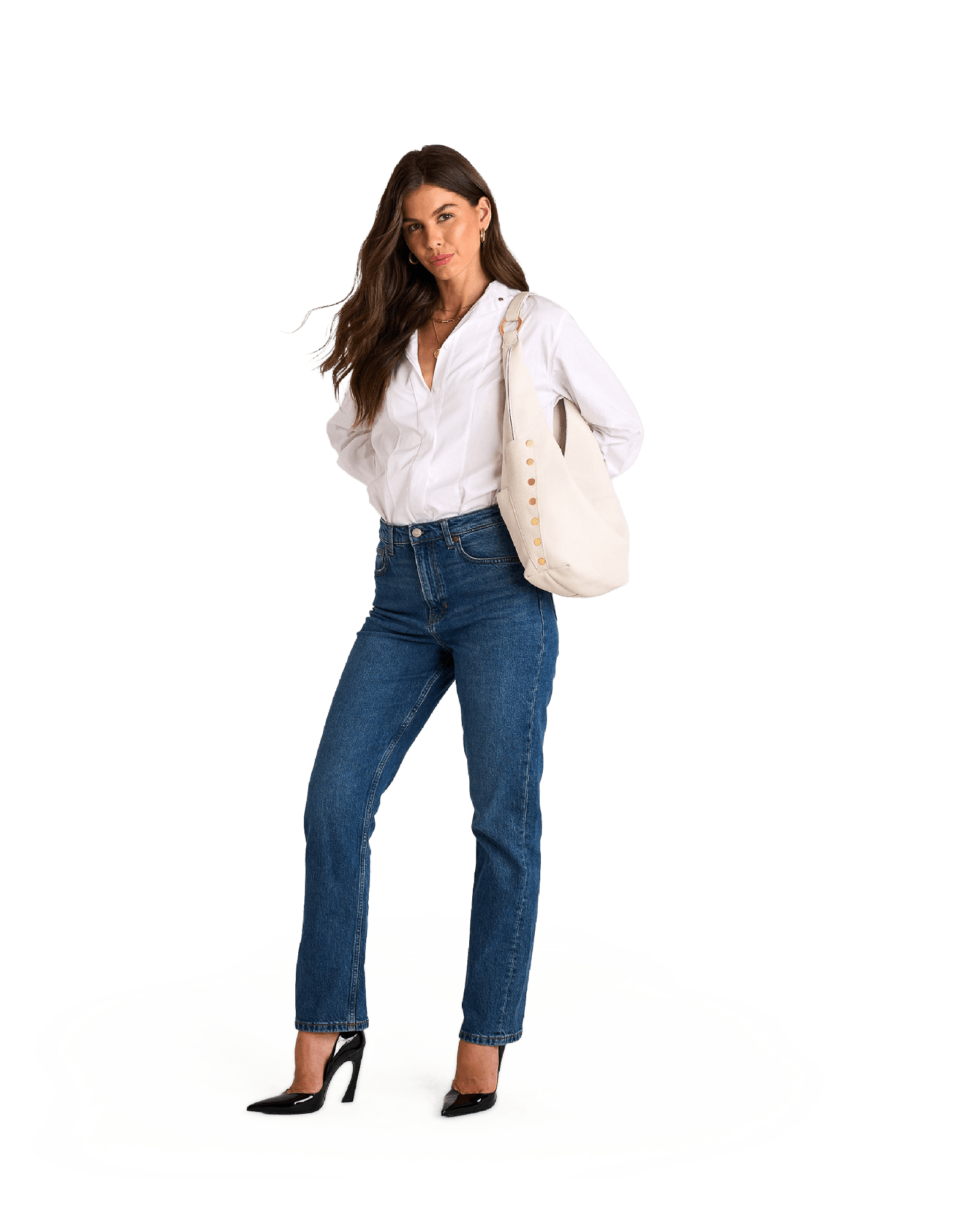 Tom-Zip-Calla-Lily-White-BG-Model-View-2