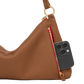 Kyle-Med-Mahogany-Pebble-BG-Red-Zip-Back-View-Detail