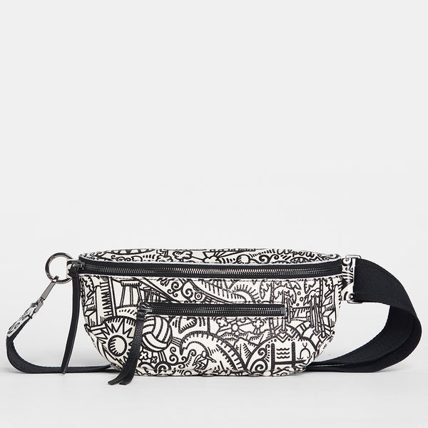 MURRAL thawing embroidery cuddle bag | AAR