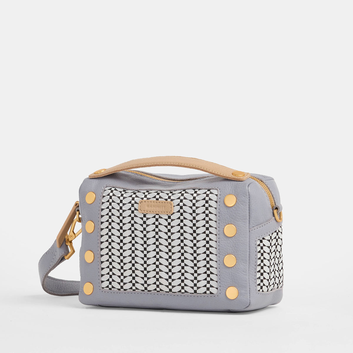 Evan Crossbody | Gallery Row/Brushed Gold | Sml 840220515041 – HAMMITT