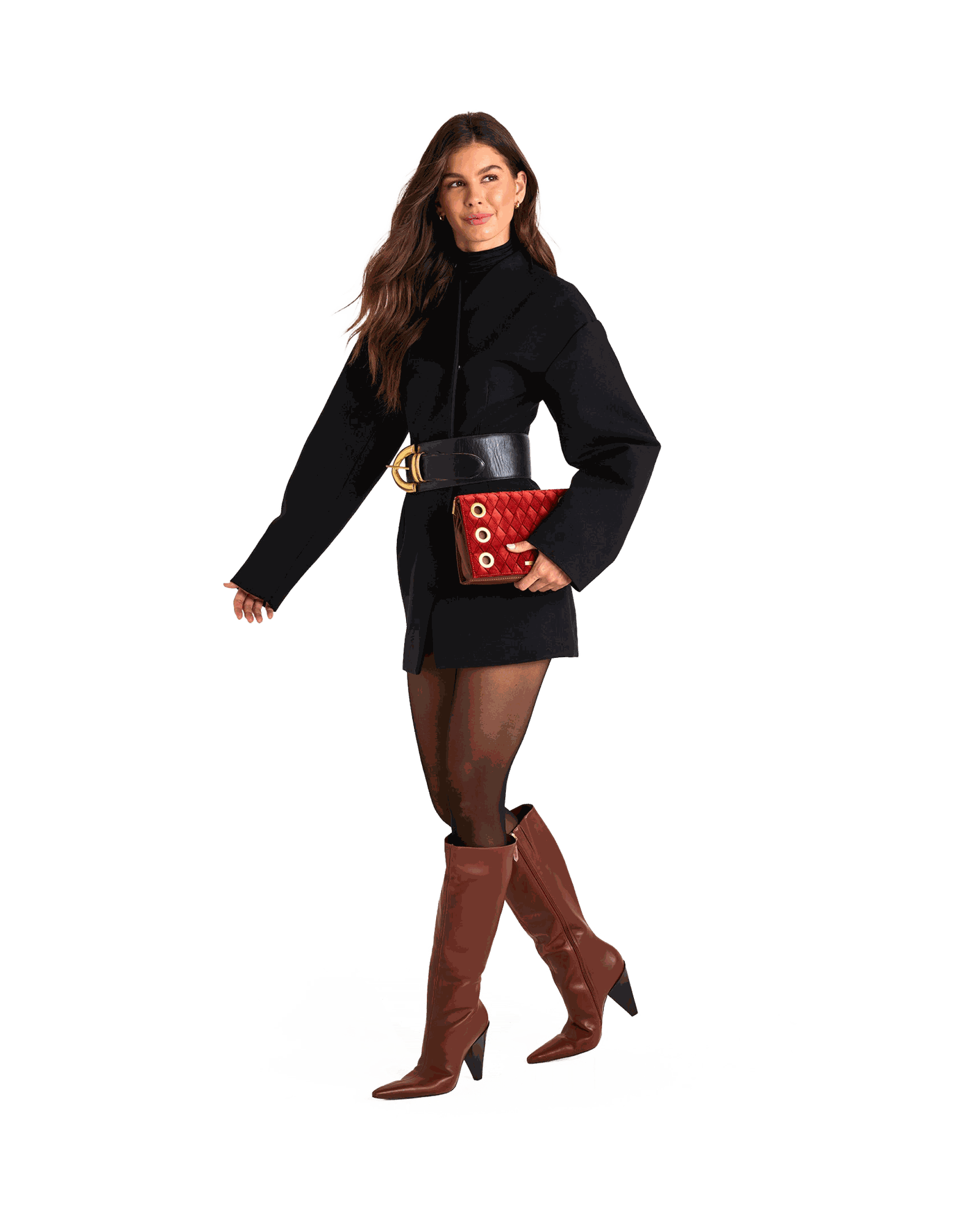 Montana-Clutch-Sml-Monarch-Velvet-AG-Model-View-2