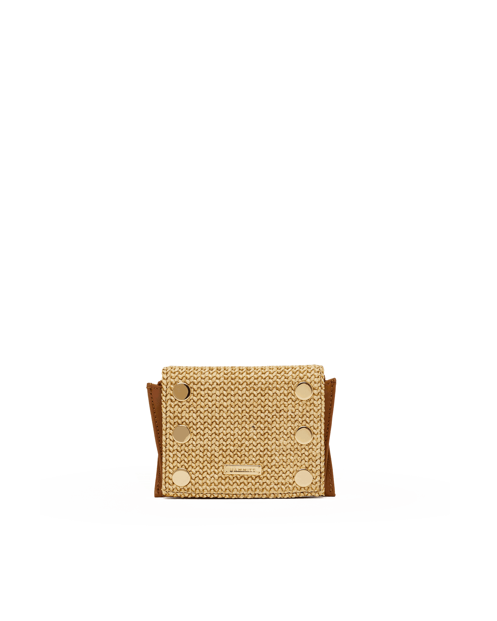 Allen-Wallet-Cocoa-Raffia-G-Front-View